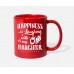 Happy Daughter Gift Red Mugs